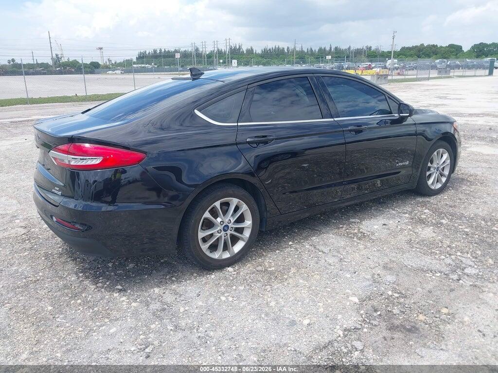 3FA6P0LU3KR223162 2019 FORD FUSION HYBRID photo no. 4