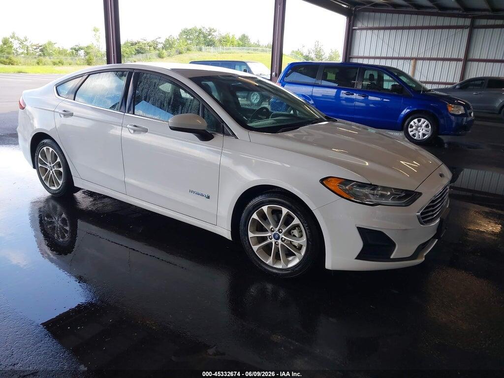 3FA6P0LU1KR115736 2019 FORD FUSION HYBRID photo no. 1