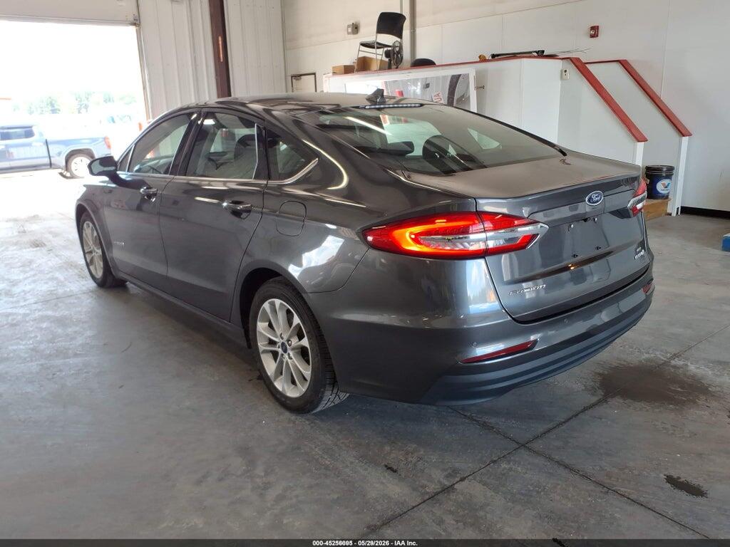 3FA6P0LU5KR274100 2019 FORD FUSION HYBRID photo no. 3