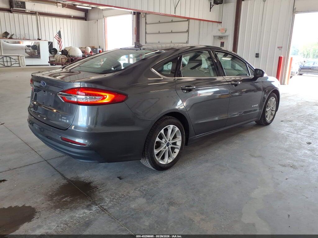 3FA6P0LU5KR274100 2019 FORD FUSION HYBRID photo no. 4