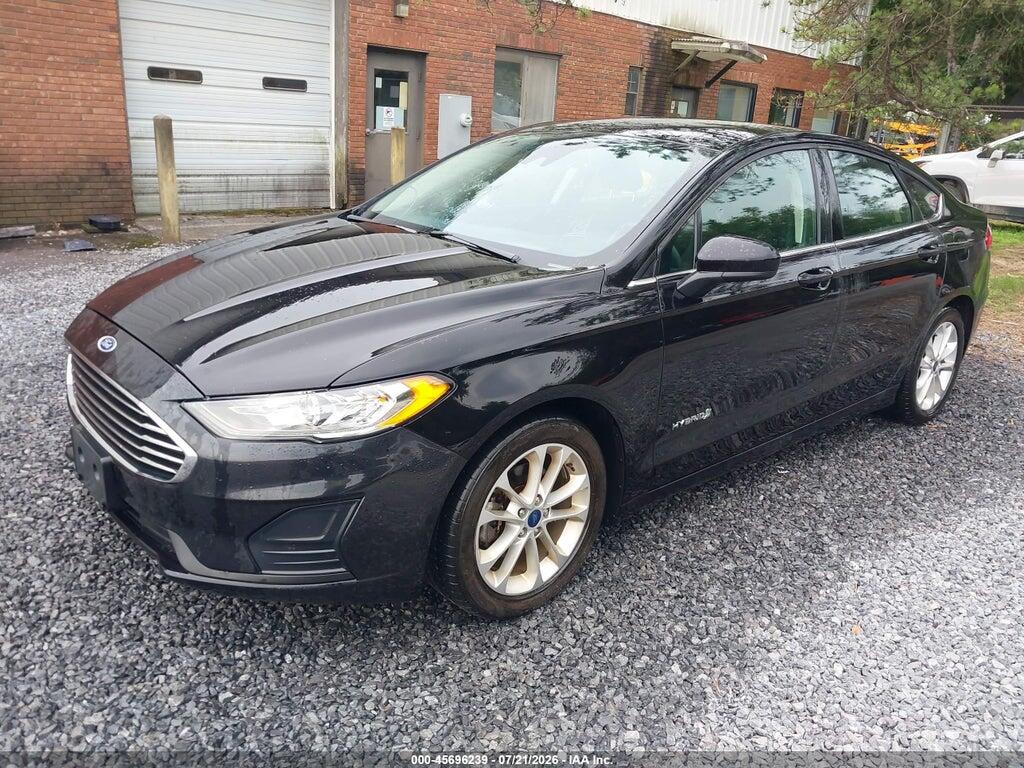 3FA6P0LU9KR274438 2019 FORD FUSION HYBRID photo no. 2
