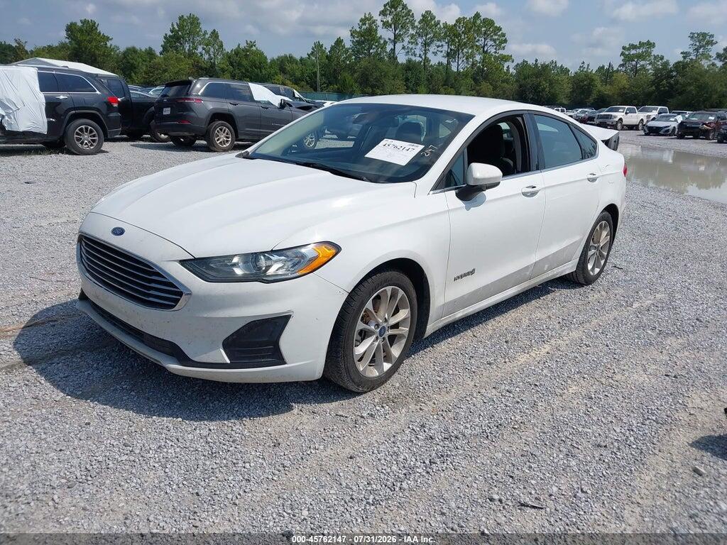3FA6P0LU5KR261833 2019 FORD FUSION HYBRID photo no. 2