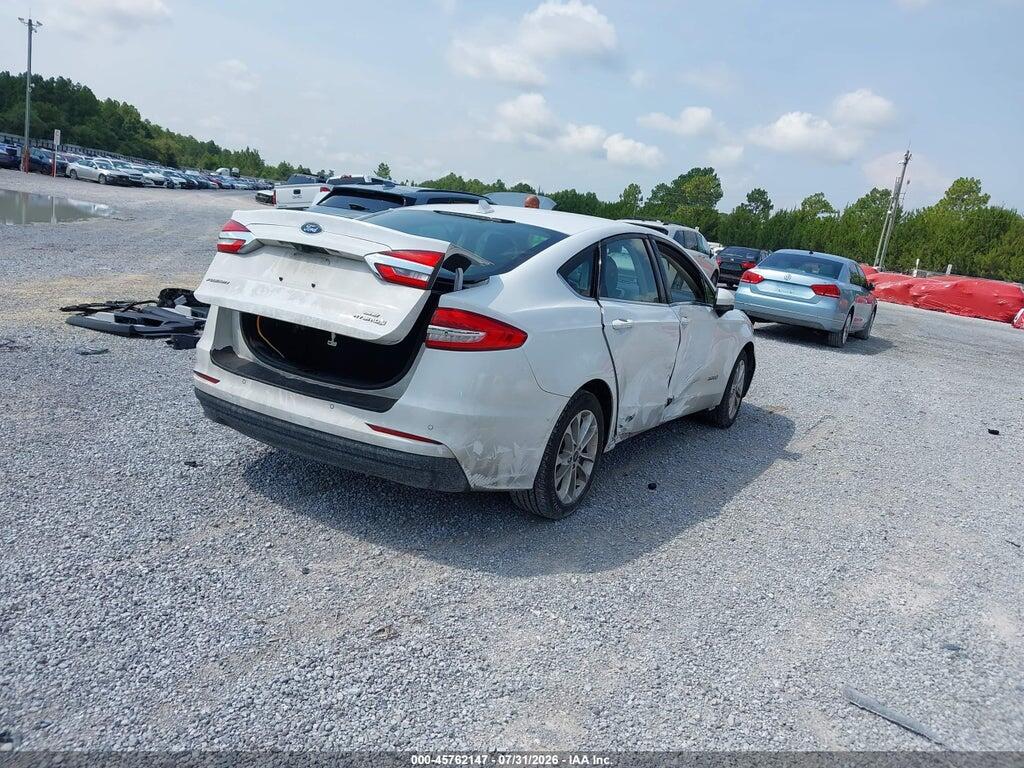 3FA6P0LU5KR261833 2019 FORD FUSION HYBRID photo no. 4