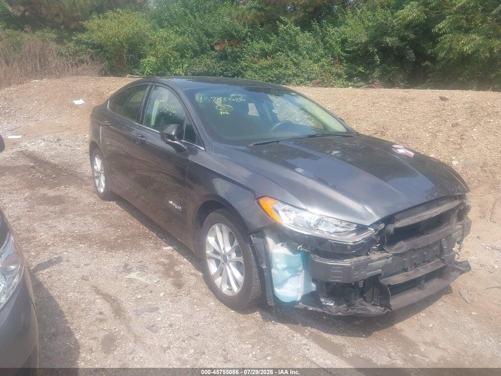 3FA6P0LU1KR274756 2019 FORD FUSION HYBRID photo no. 1