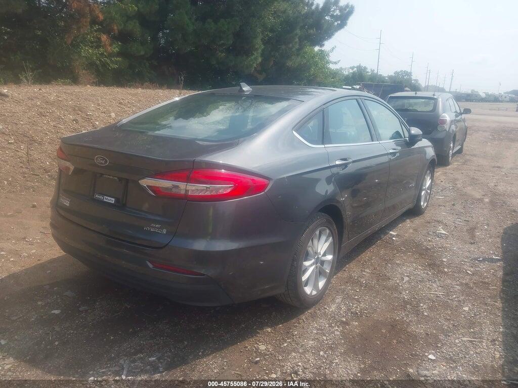 3FA6P0LU1KR274756 2019 FORD FUSION HYBRID photo no. 4