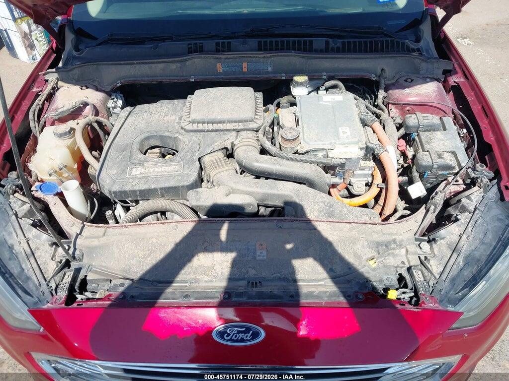 3FA6P0LU3KR220696 2019 FORD FUSION HYBRID photo no. 10