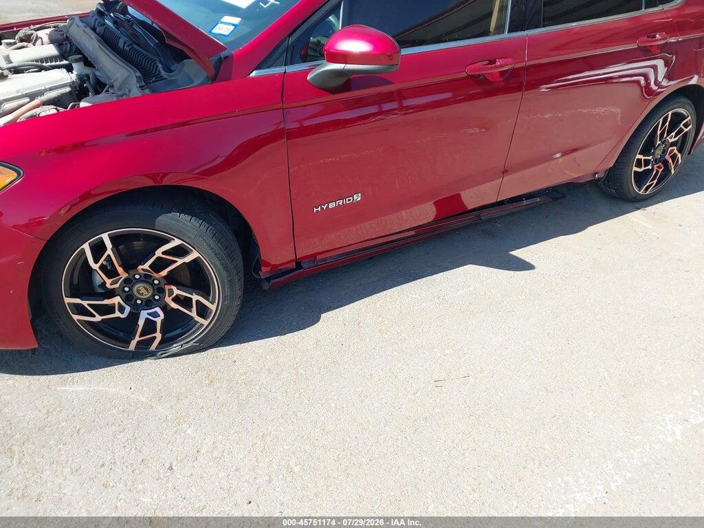 3FA6P0LU3KR220696 2019 FORD FUSION HYBRID photo no. 6