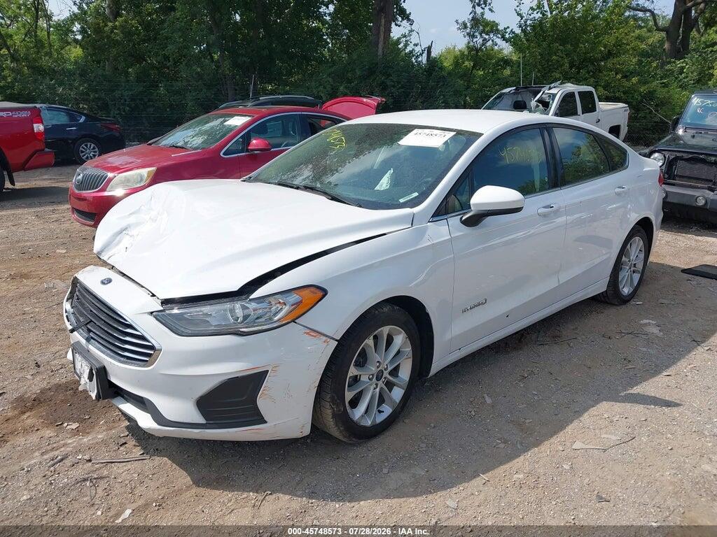 3FA6P0LU0KR210725 2019 FORD FUSION HYBRID photo no. 2