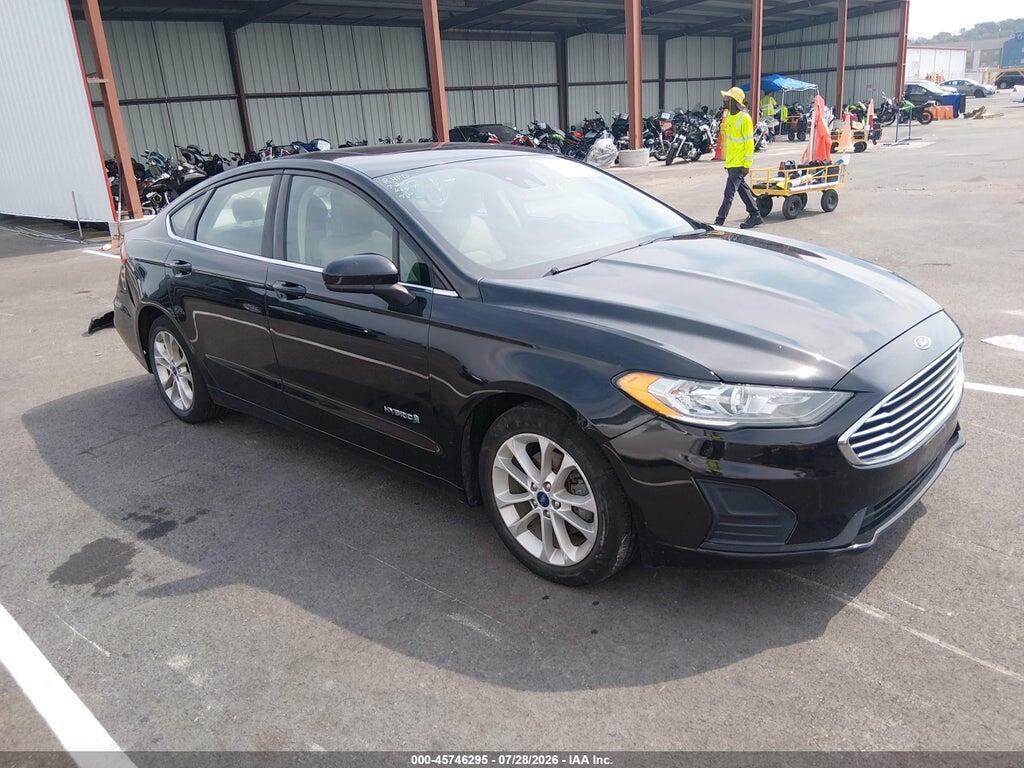 3FA6P0LU3KR106360 2019 FORD FUSION HYBRID photo no. 1