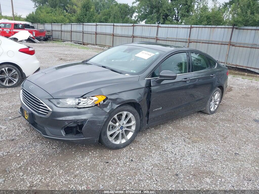 3FA6P0LU5KR151199 2019 FORD FUSION HYBRID photo no. 2