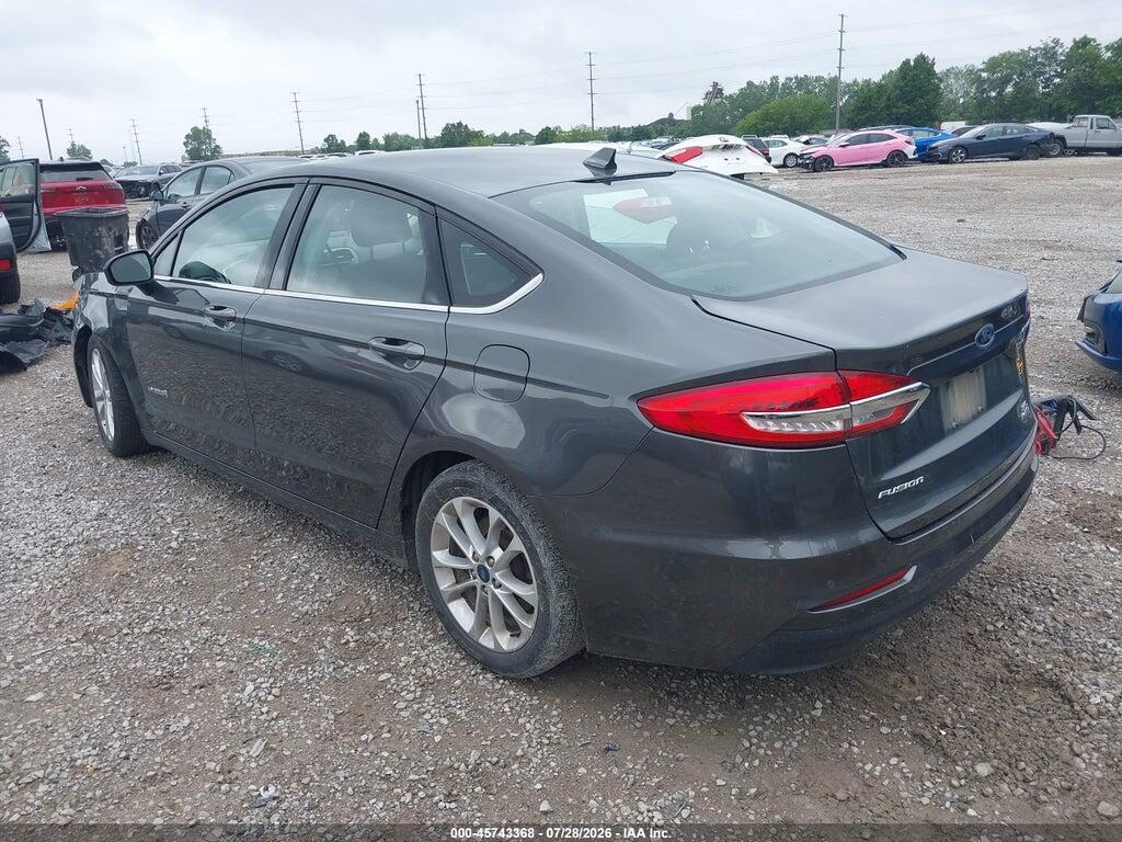 3FA6P0LU5KR151199 2019 FORD FUSION HYBRID photo no. 3