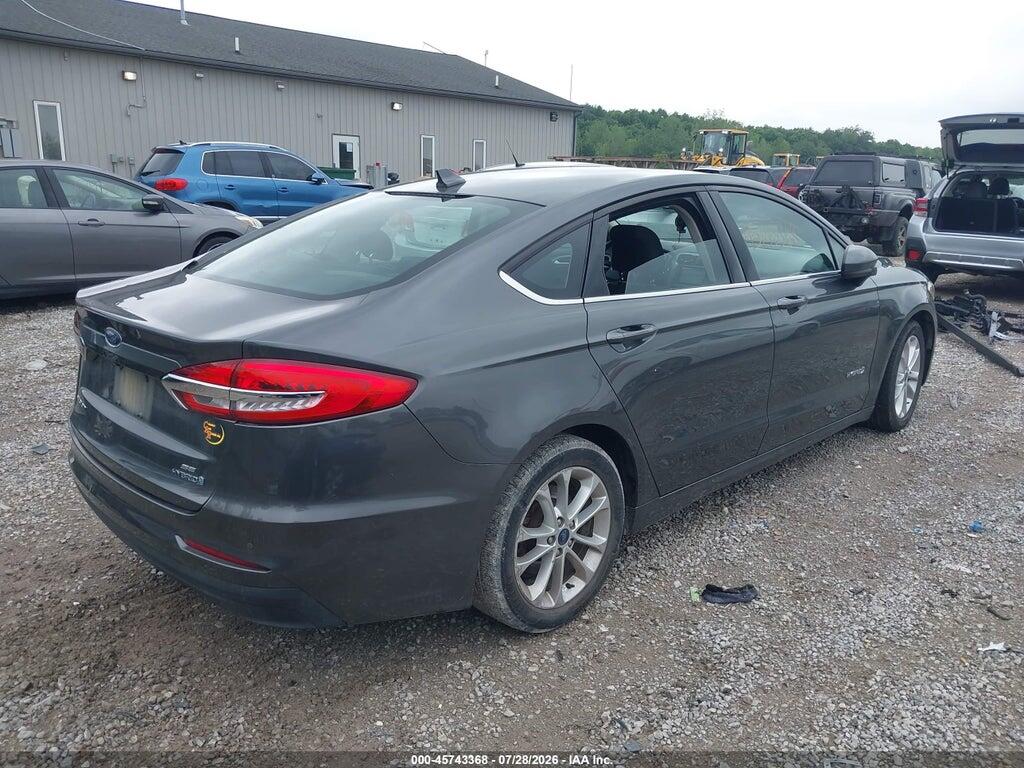 3FA6P0LU5KR151199 2019 FORD FUSION HYBRID photo no. 4