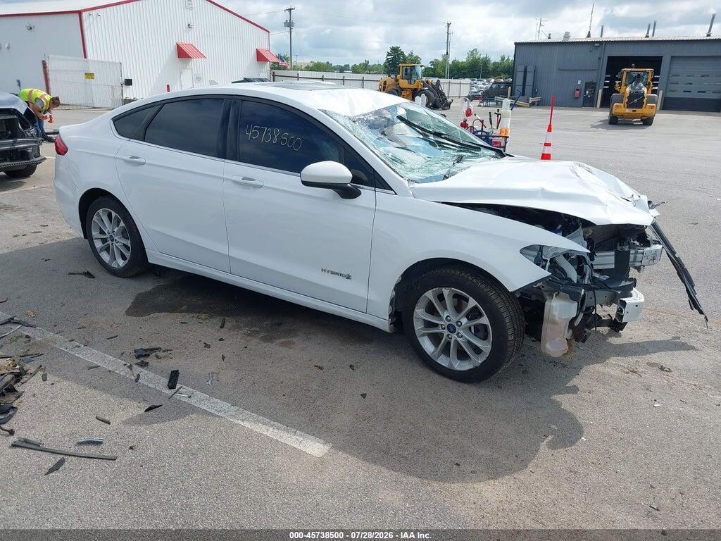 3FA6P0LU2KR120704 2019 FORD FUSION HYBRID photo no. 1