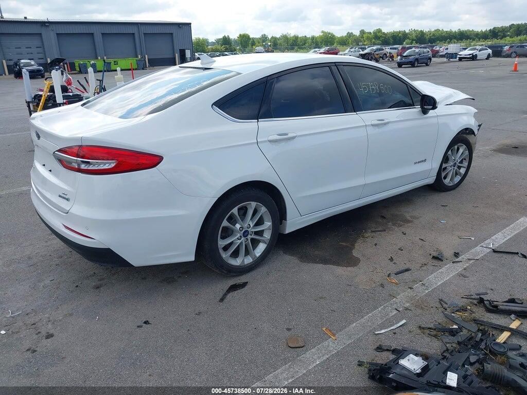 3FA6P0LU2KR120704 2019 FORD FUSION HYBRID photo no. 4