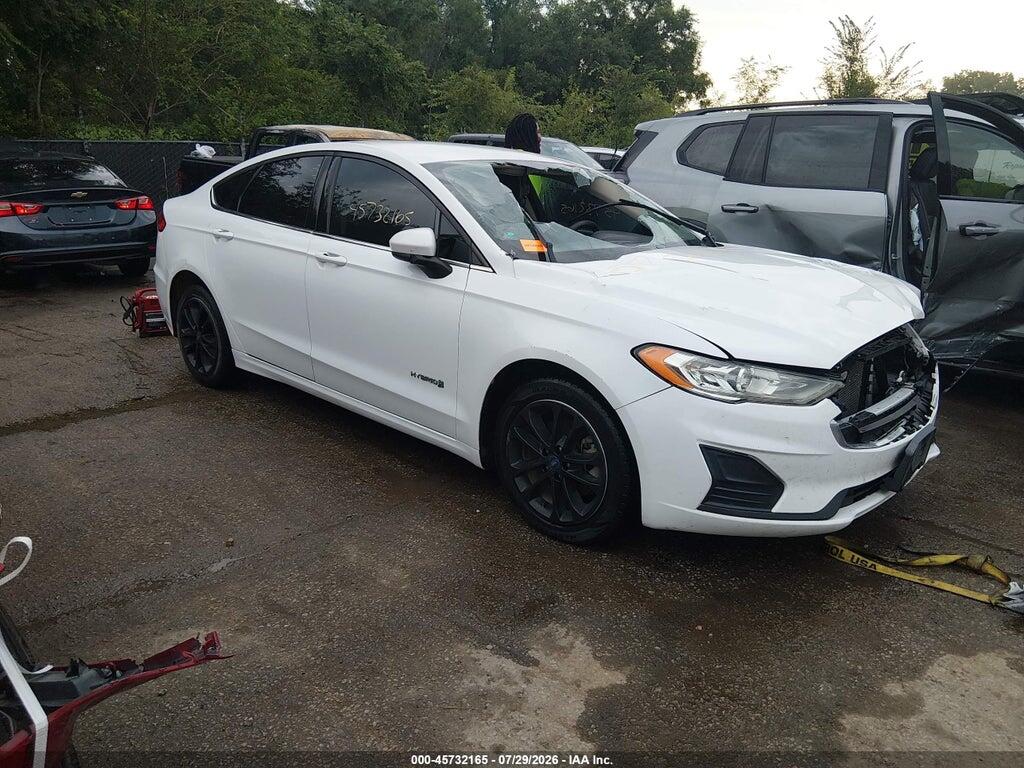 3FA6P0LU5KR118302 2019 FORD FUSION HYBRID photo no. 1