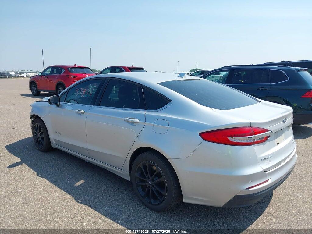 3FA6P0LU5KR188026 2019 FORD FUSION HYBRID photo no. 3