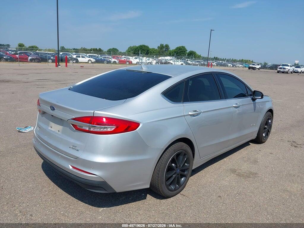 3FA6P0LU5KR188026 2019 FORD FUSION HYBRID photo no. 4