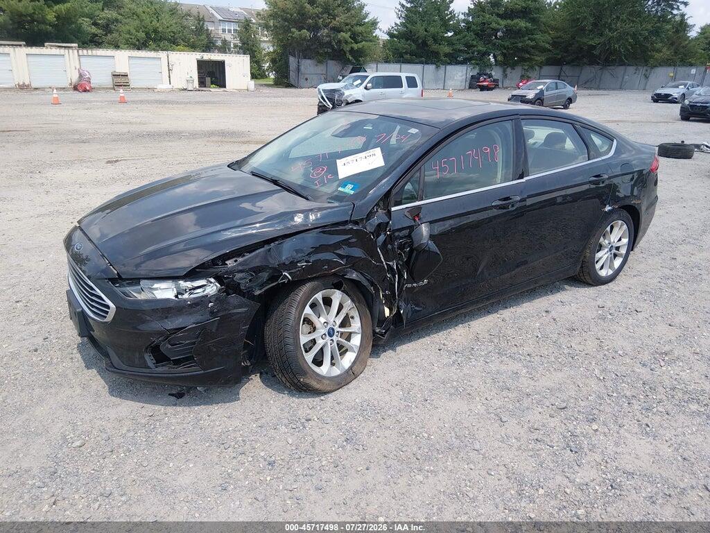 3FA6P0LU4KR125872 2019 FORD FUSION HYBRID photo no. 2