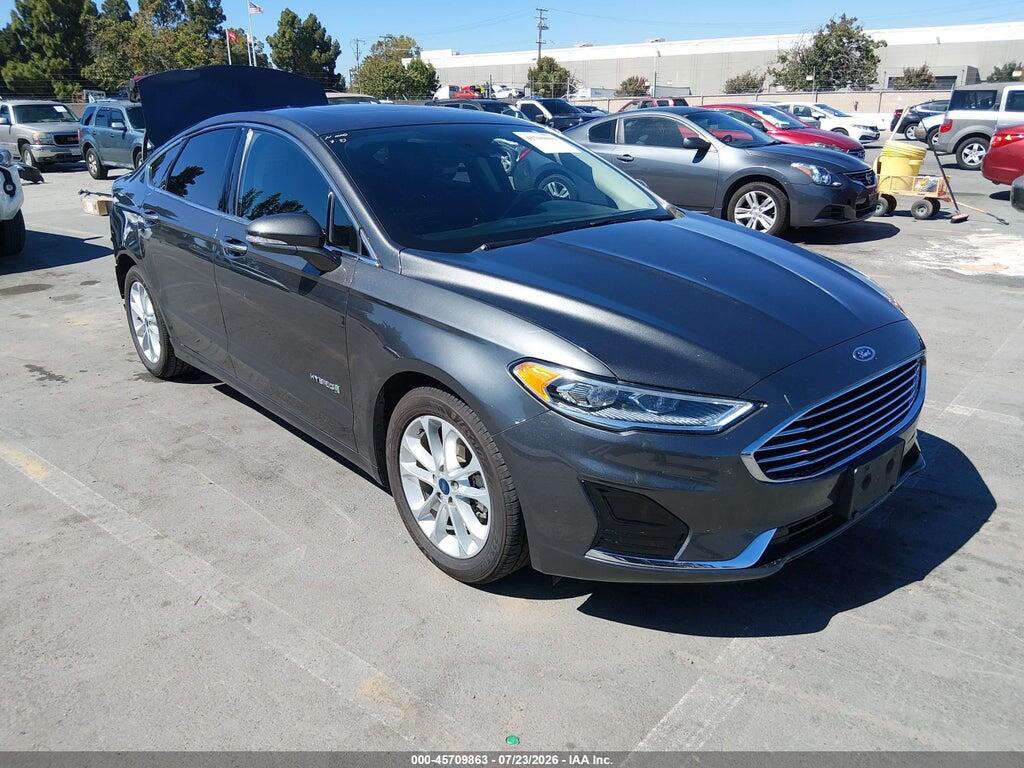 3FA6P0MU8KR209093 2019 FORD FUSION HYBRID photo no. 1