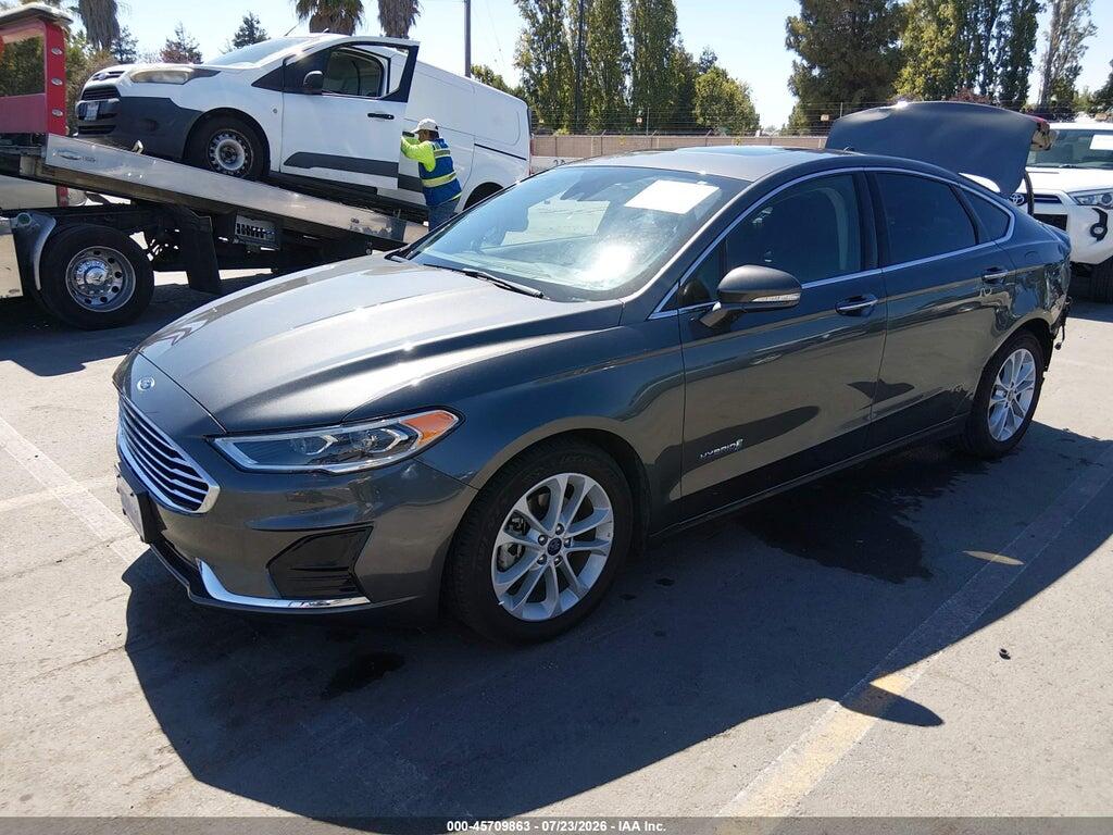 3FA6P0MU8KR209093 2019 FORD FUSION HYBRID photo no. 2