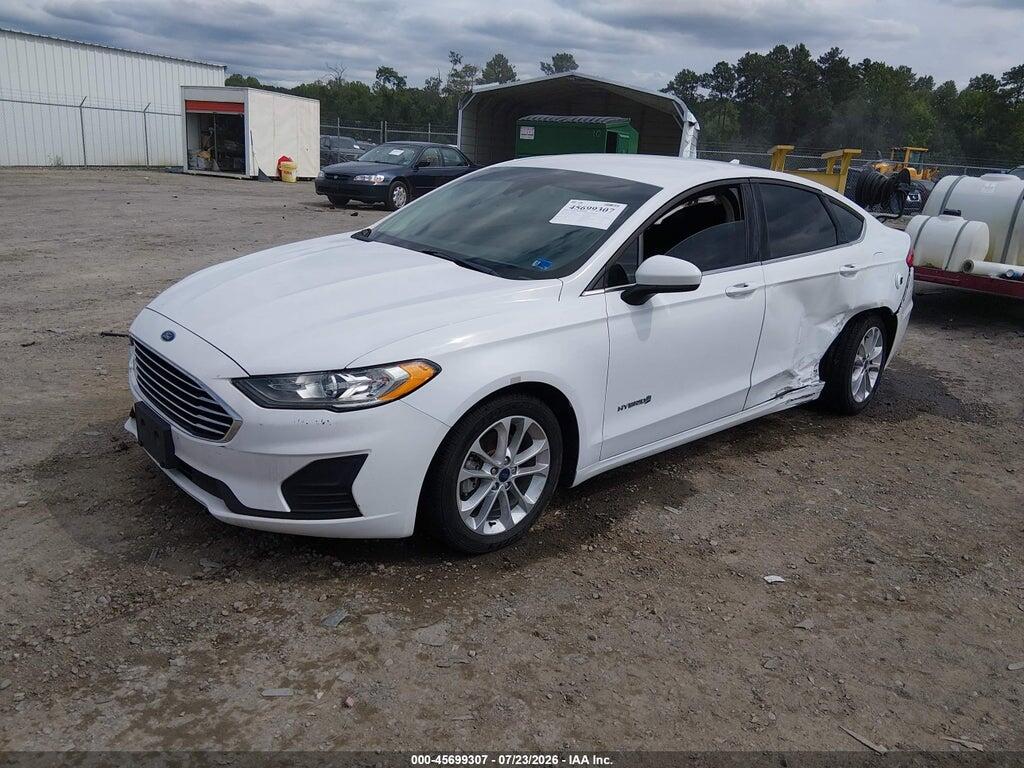 3FA6P0LU4KR264013 2019 FORD FUSION HYBRID photo no. 2