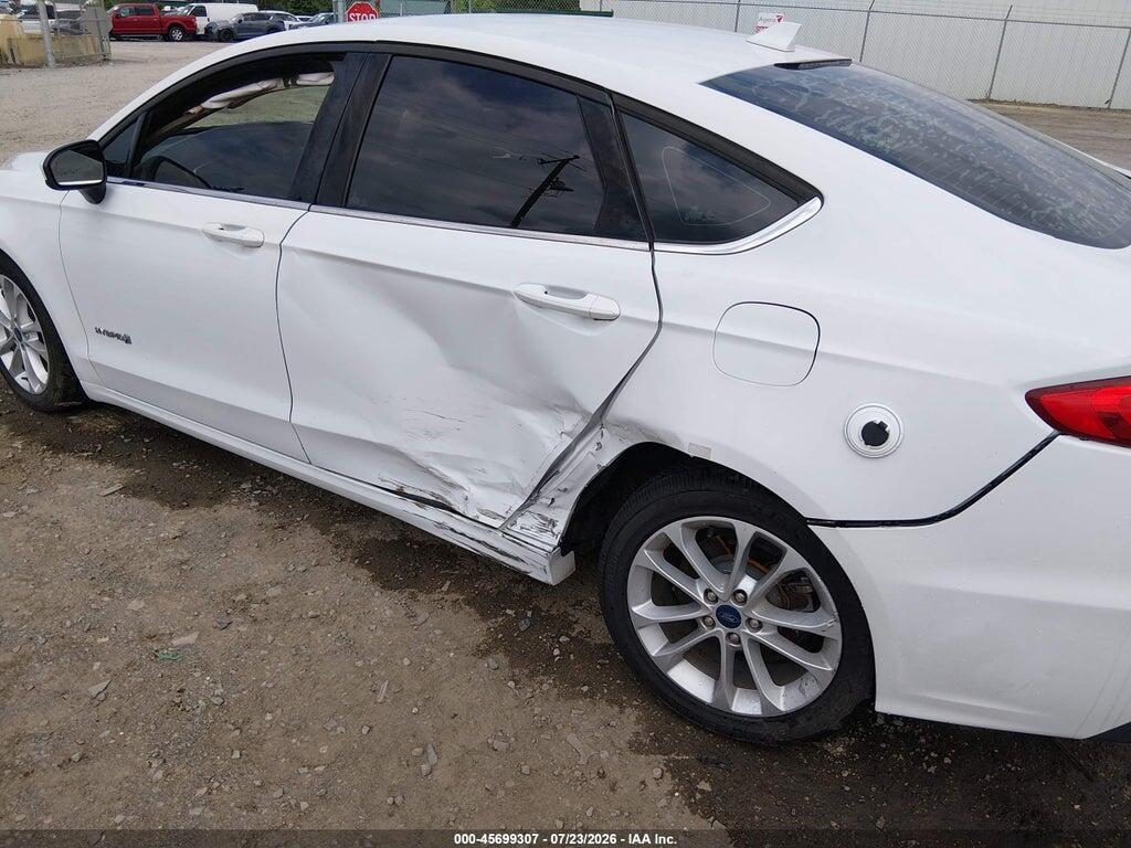 3FA6P0LU4KR264013 2019 FORD FUSION HYBRID photo no. 6