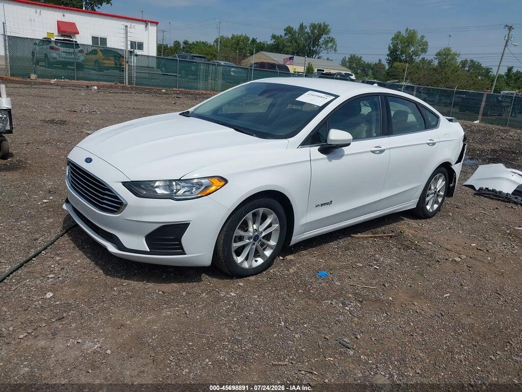 3FA6P0LU4KR124446 2019 FORD FUSION HYBRID photo no. 2
