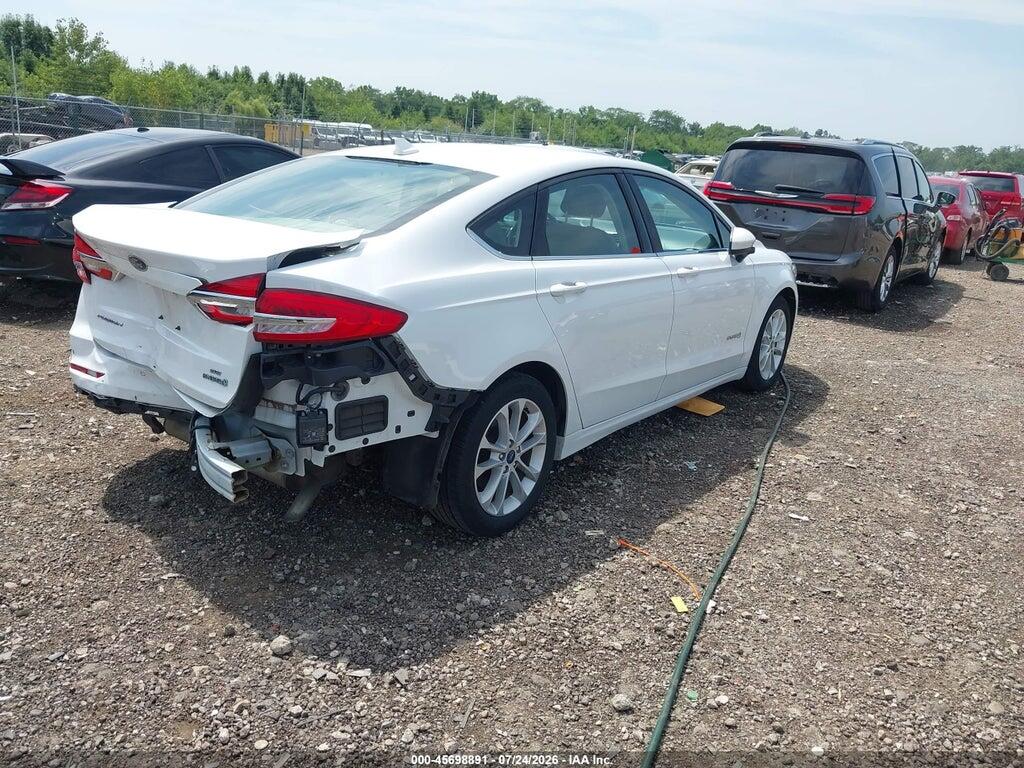 3FA6P0LU4KR124446 2019 FORD FUSION HYBRID photo no. 4