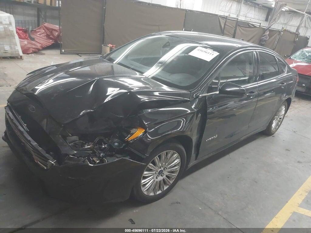 3FA6P0LU6KR148859 2019 FORD FUSION HYBRID photo no. 2