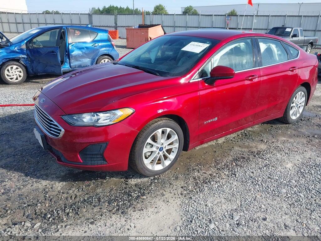 3FA6P0LU2KR204165 2019 FORD FUSION HYBRID photo no. 2