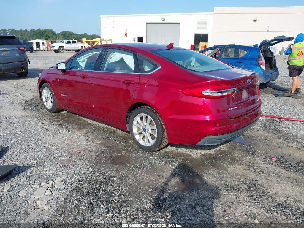 3FA6P0LU2KR204165 2019 FORD FUSION HYBRID photo no. 3