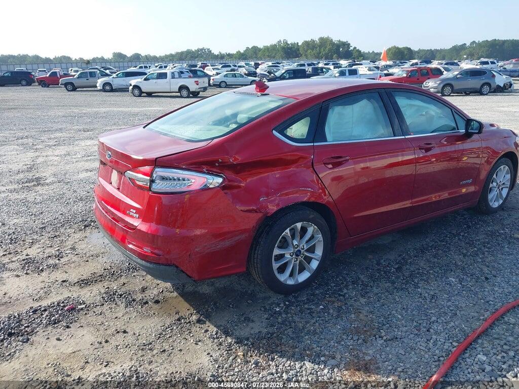 3FA6P0LU2KR204165 2019 FORD FUSION HYBRID photo no. 4