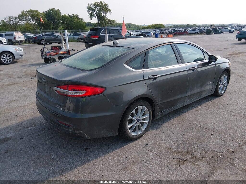 3FA6P0LU5KR242019 2019 FORD FUSION HYBRID photo no. 4