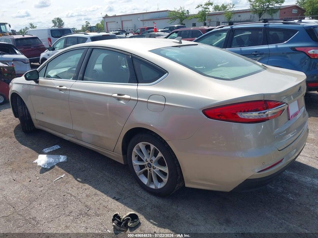 3FA6P0LU9KR129576 2019 FORD FUSION HYBRID photo no. 3