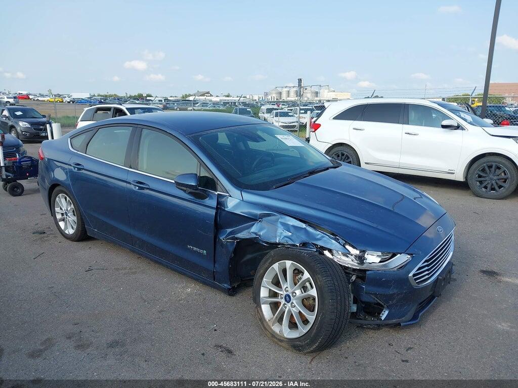 3FA6P0LU9KR167518 2019 FORD FUSION HYBRID photo no. 1