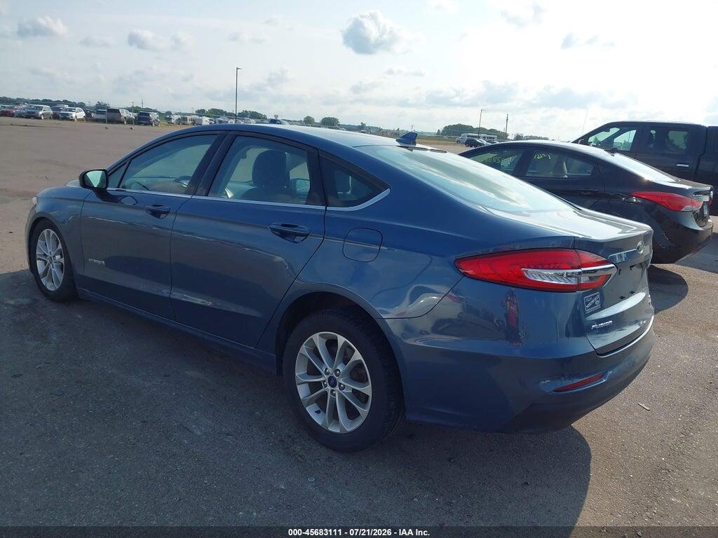 3FA6P0LU9KR167518 2019 FORD FUSION HYBRID photo no. 3