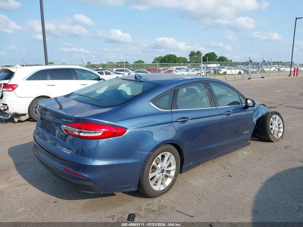 3FA6P0LU9KR167518 2019 FORD FUSION HYBRID photo no. 4