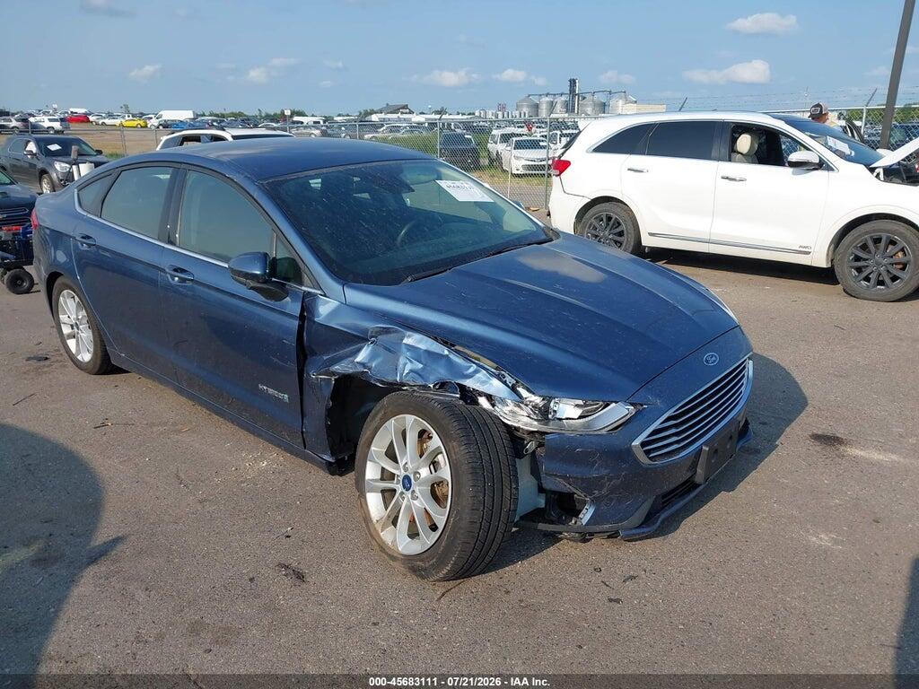 3FA6P0LU9KR167518 2019 FORD FUSION HYBRID photo no. 6