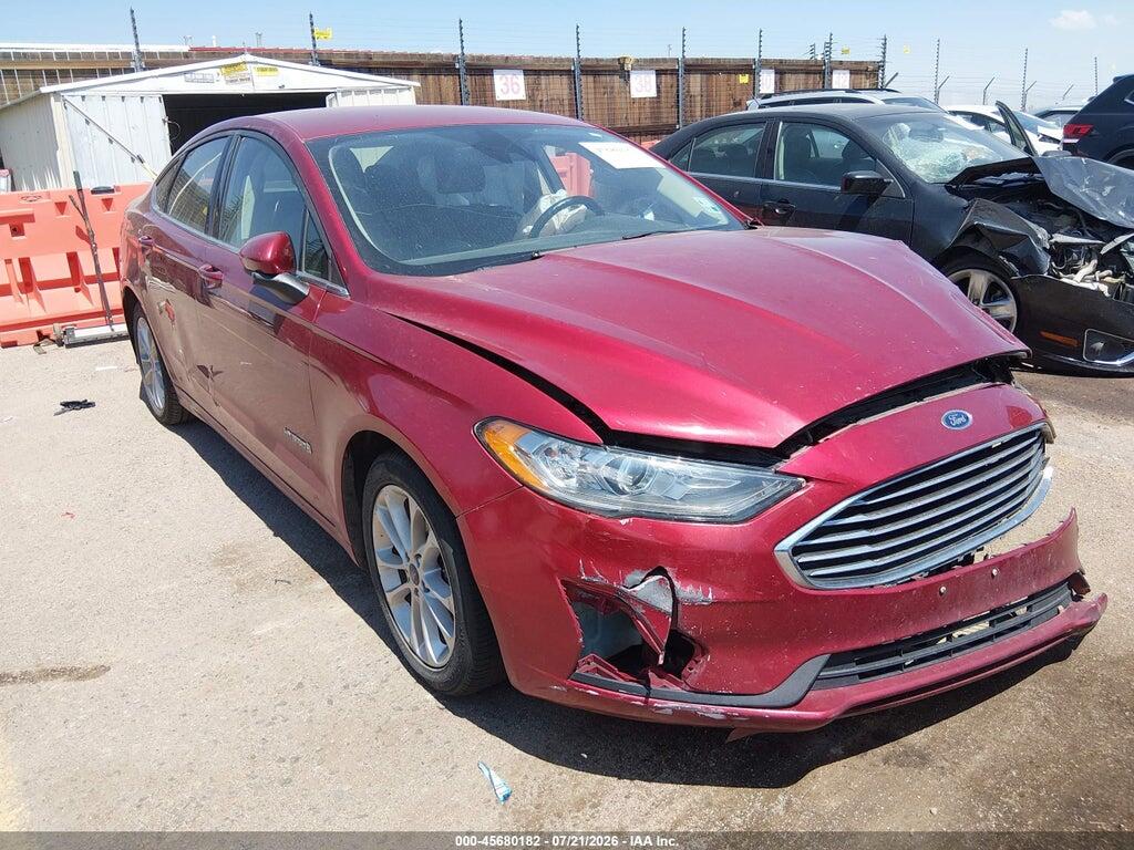 3FA6P0LU7KR262871 2019 FORD FUSION HYBRID photo no. 1