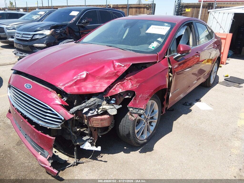 3FA6P0LU7KR262871 2019 FORD FUSION HYBRID photo no. 2