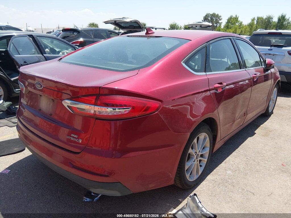 3FA6P0LU7KR262871 2019 FORD FUSION HYBRID photo no. 4