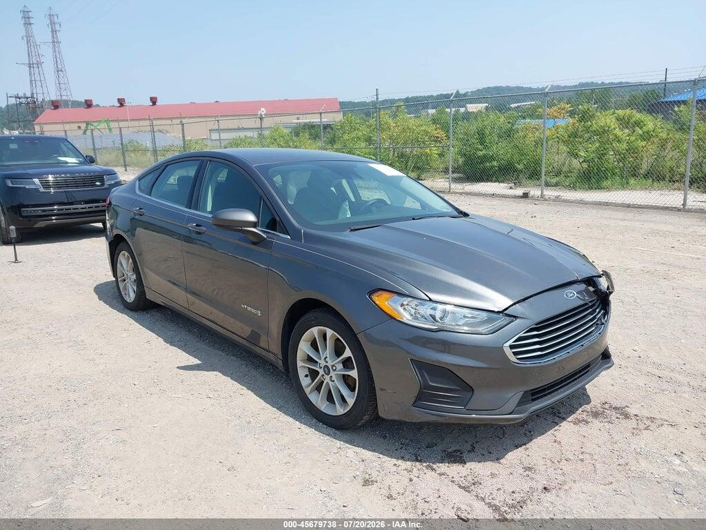 3FA6P0LU3KR168342 2019 FORD FUSION HYBRID photo no. 1