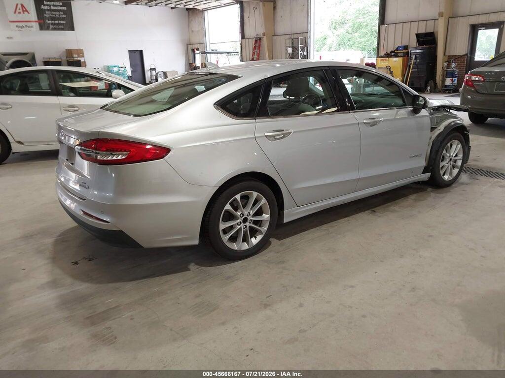 3FA6P0LU7KR226694 2019 FORD FUSION HYBRID photo no. 4