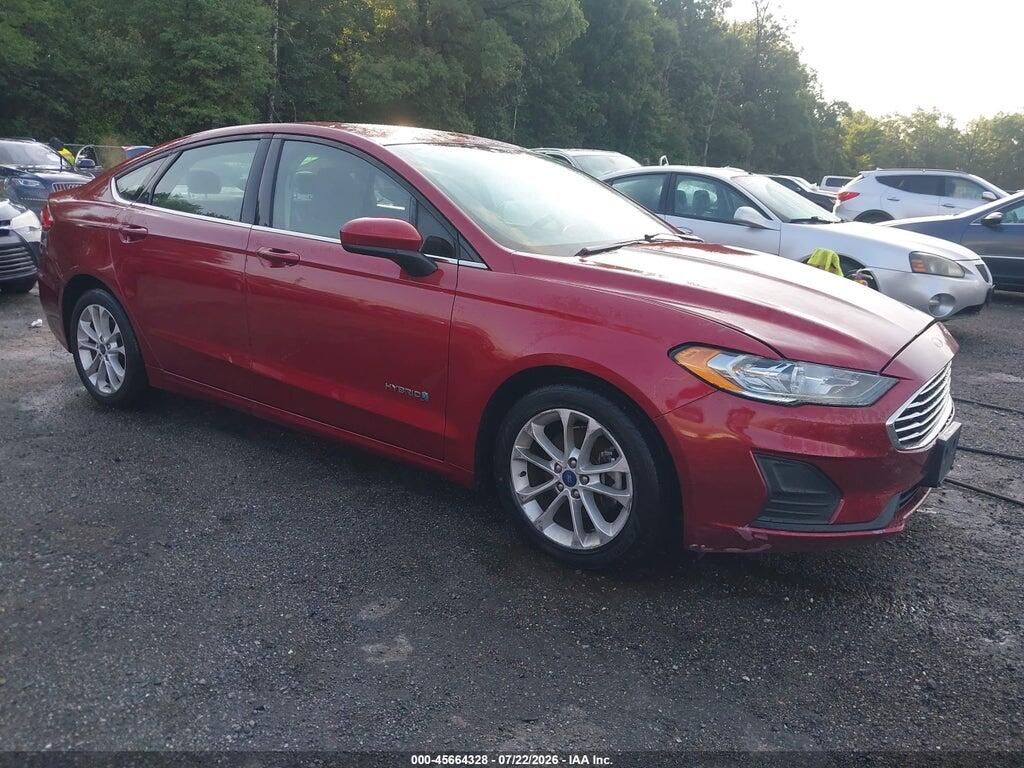 3FA6P0LU3KR264049 2019 FORD FUSION HYBRID photo no. 1