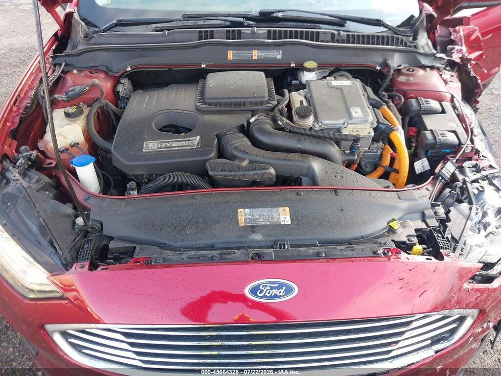 3FA6P0LU3KR264049 2019 FORD FUSION HYBRID photo no. 10