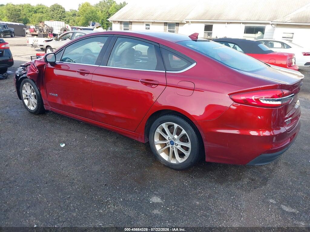 3FA6P0LU3KR264049 2019 FORD FUSION HYBRID photo no. 3