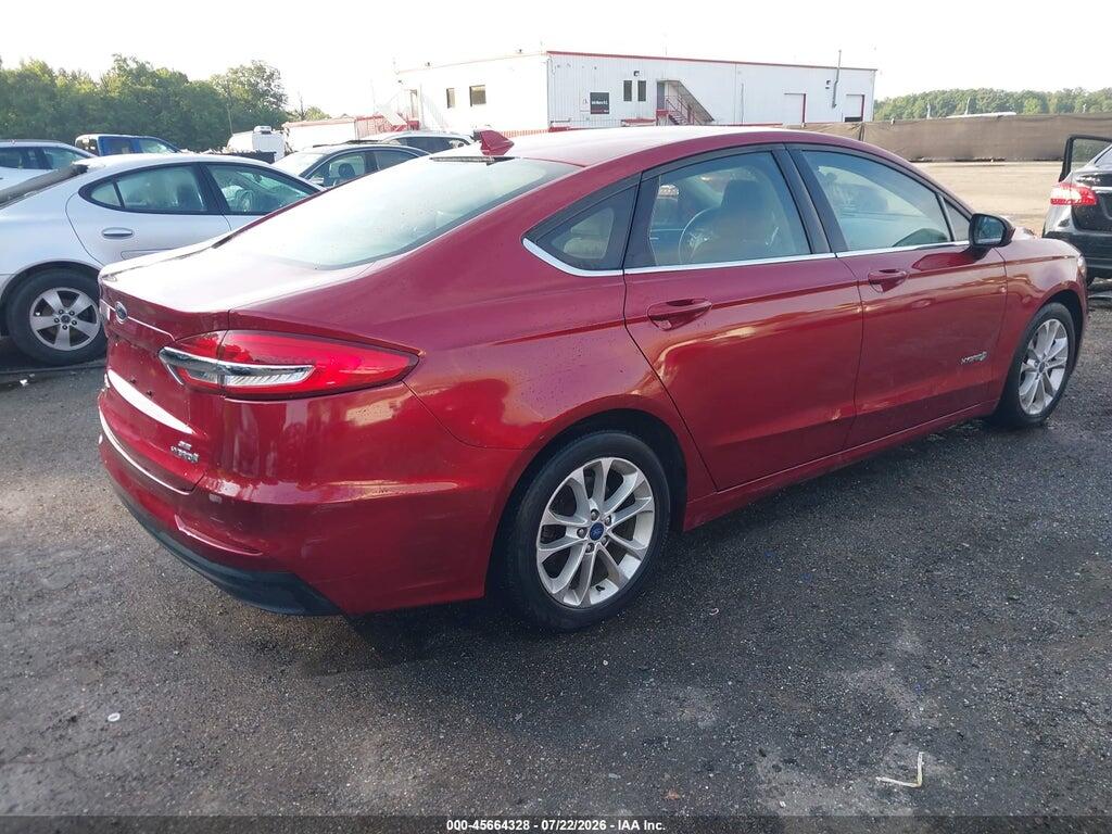 3FA6P0LU3KR264049 2019 FORD FUSION HYBRID photo no. 4