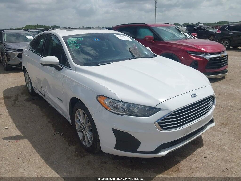 3FA6P0LU3KR118251 2019 FORD FUSION HYBRID photo no. 1