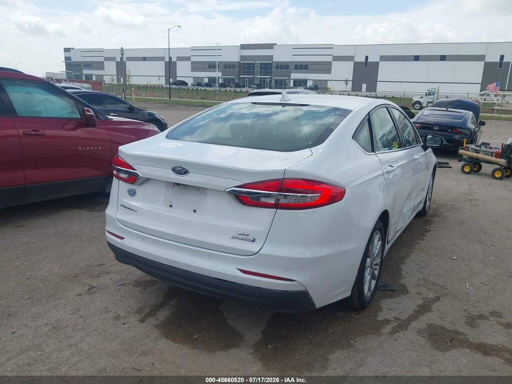 3FA6P0LU3KR118251 2019 FORD FUSION HYBRID photo no. 4