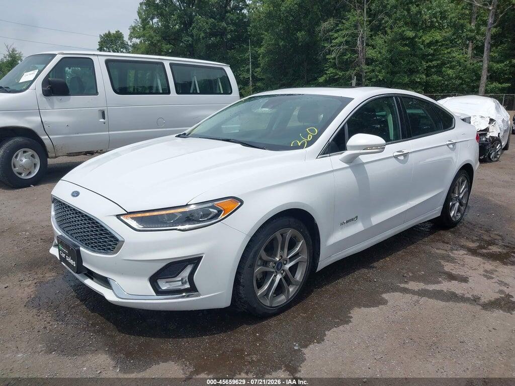 3FA6P0RU2KR260999 2019 FORD FUSION HYBRID photo no. 2